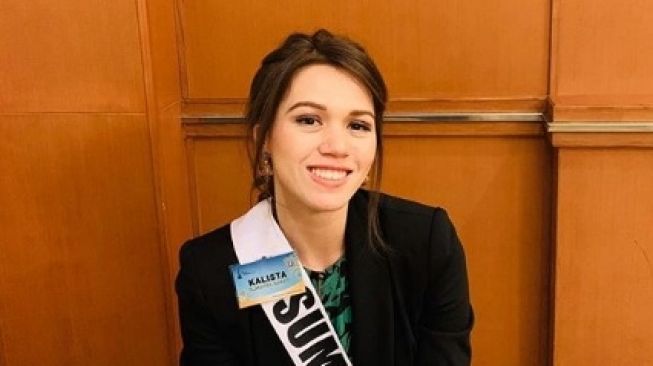 Finalis Puteri Indonesia 2020, Kalista Iskandar yang viral karena tak hafal Pancasila. [Instagram/officialputeriindonesia]