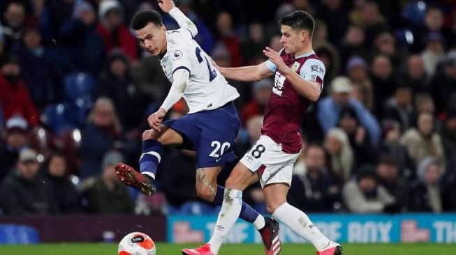 Sempat Memanas, Tottenham Ditahan Imbang Burnley 1-1