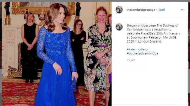 Kate Middleton. (Instagram/@thecambridgespage)