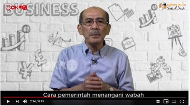 Faisal Basri: Penanganan Corona di Indonesia Sangat Buruk