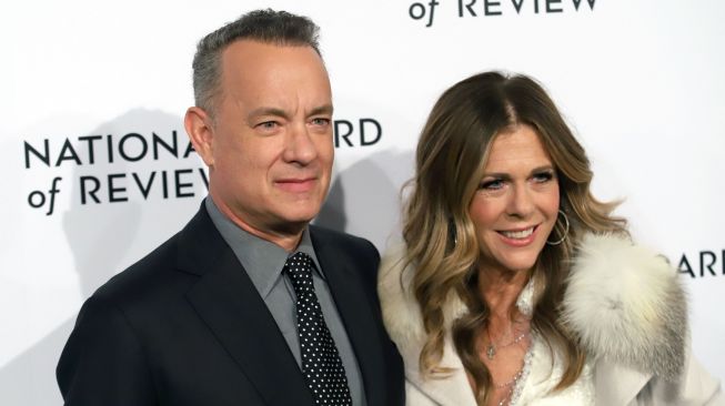 Tom Hanks dan istrinya, Rita Wilson [Shutterstock]