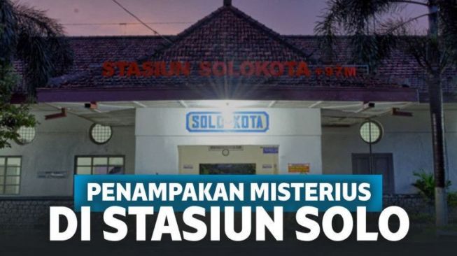 Konon Sering Muncul Penampakan Sosok Botak Bertaring di Stasiun Solo Kota