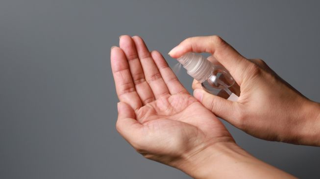 Ilustrasi hand sanitizer. [Shutterstock]