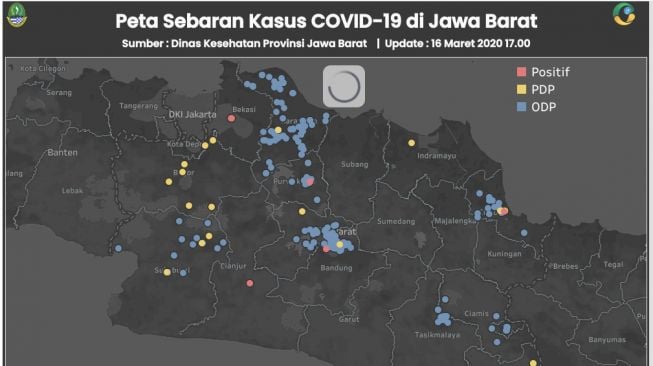 Pusat Informasi & Koordinasi COVID-19 (Pikobar) Jawa Barat