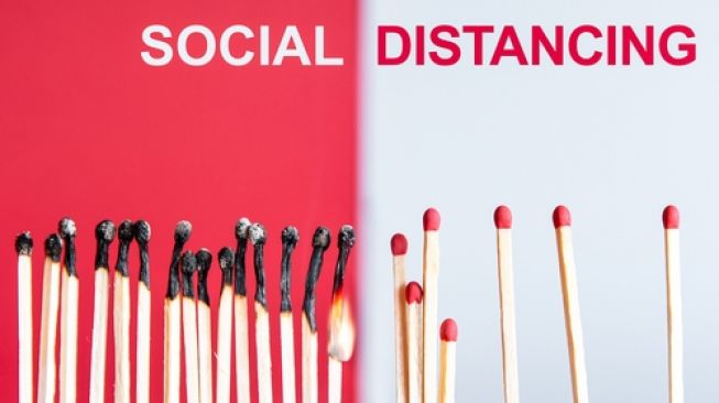 Social distancing artinya dalam bahasa indonesia