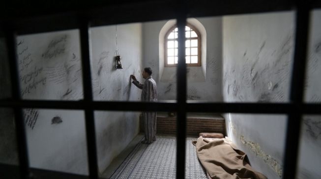 Penampakan salah satu kondisi tahanan di dalam salah satu penjara di Iran. (Foto: AFP)