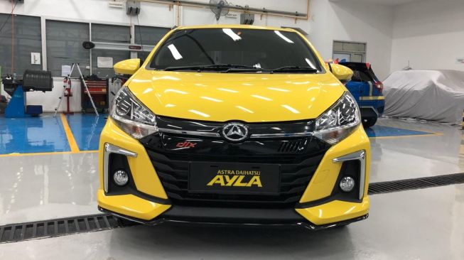 New Daihatsu Ayla targets millennials with colors popular with young people (Photo: Special).
