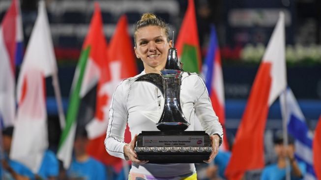 Atlet Cantik Simona Halep Ajak Fans Bantu Perangi Wabah Corona