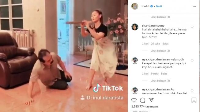 Inul Daratista dan Adam Suseno [Instagram/@inul.d]