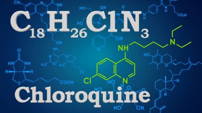 Klorokuin fosfat (chloroquine phosphate) merupakan senyawa sintetis (kimiawi) yang memiliki struktur sama dengan quinine sulfate. (Shutterstock)
