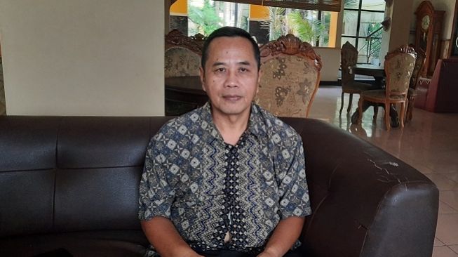 Ketua Harian PHRI Kabupaten Serang, Agus Zaenal. (Suara.com/Yandi)