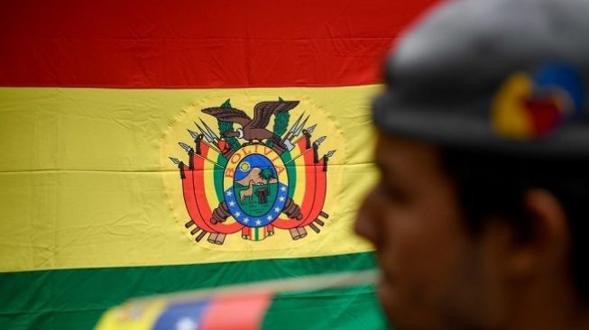 Ilustrasi bendera Bolivia. (Foto: AFP)