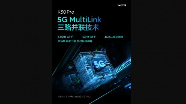 Bocoran Redmi K30 Pro. [Weibo]