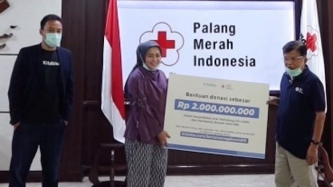 Rachel Vennya Gugup Serahkan Duit Rp 2 M ke Jusuf Kalla Buat Perangi Corona