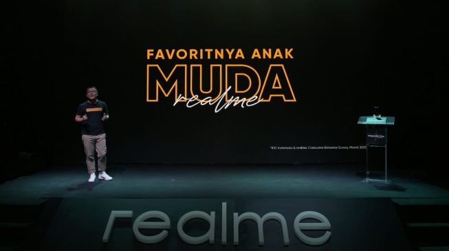 Peluncuran Realme 6 di Jakarta, Selasa (24/3/2020). [YouTube/Realme]