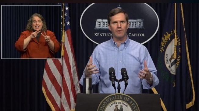 Gubernur Andy Beshear (Facebook/Governor Andy Beshear)