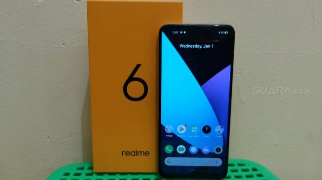 Realme 6. [Suara.com/Tivan Rahmat]