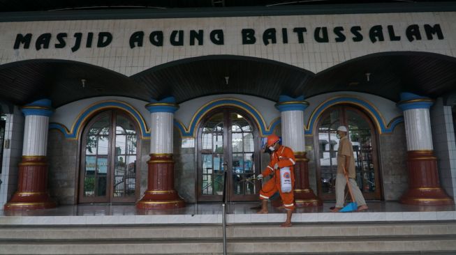 Masjid Agung Baitussalam Purwokerto Tutup, Antisipasi Penularan Corona