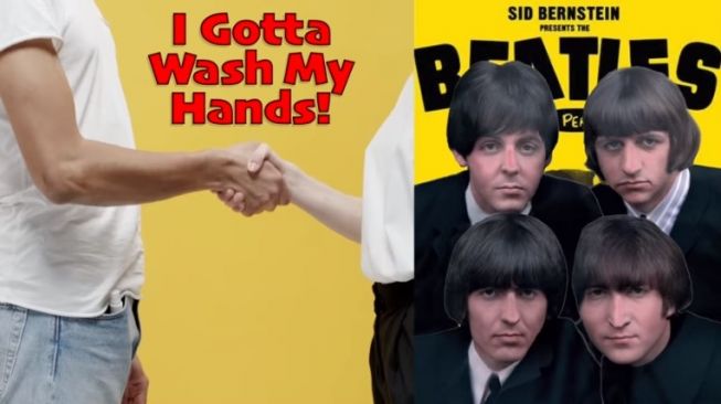 Kreatif, Lagu The Beatles Diadaptasi Ajak Publik Rajin Cuci Tangan