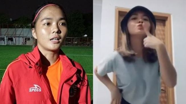 Unggah Video Tiktok, Pemain Persija Putri Ini Panen Gombalan Netizen