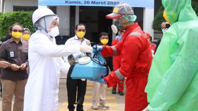 Dunia Usaha Diminta Lakukan Penyemprotan Disinfektan untuk Cegah Covid-19