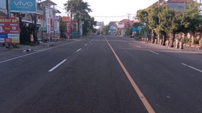 Kondisi satu hari sesudah Hari Raya Nyepi di Kota Denpasar. [Foto: Humas Pemkot Denpasar]