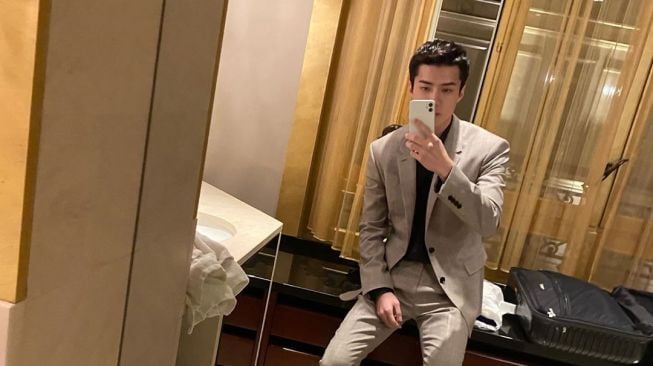 Sehun EXO. (Instagram/@oohsehun)