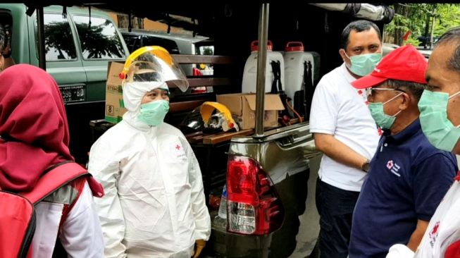 Pantau Penyemprotan Disinfektan, JK: Efektif Hentikan Sebaran Covid-19