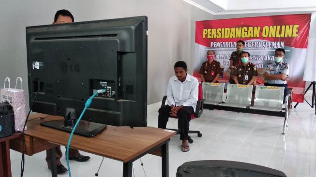 PN Sleman Lakukan Sidang Online Selama Wabah Corona Belum Reda