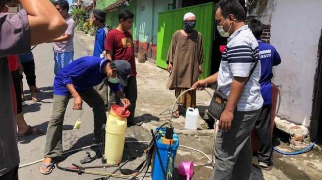 Pemuda NW Ikut Ikhtiar Cegah Corona