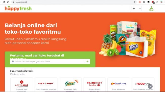 ilustrasi Happy Fresh (dok:HappyFresh)