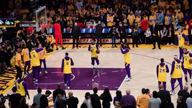 Usai Isolasi Mandiri 14 Hari, Semua Pemain Lakers Bebas dari Covid-19