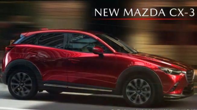 New Mazda CX-3 Facelift full body [Mazda Indonesia].