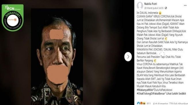 Ciduk Penghina Jokowi saat Corona, YLBHI: Polisi Represif, Menakuti Warga