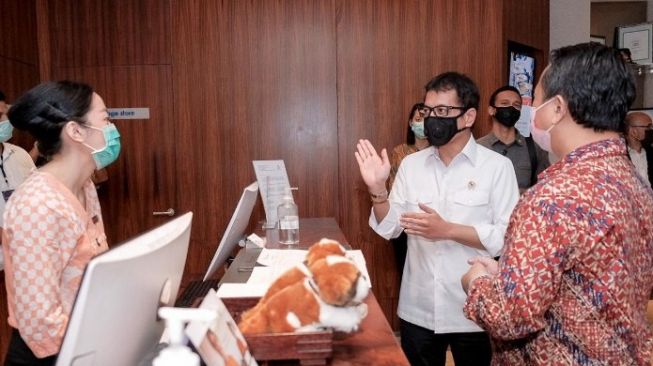 Menparekraf Apresiasi Bantuan Hotel bagi Tenaga Medis di RSUP Fatmawati