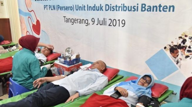 Stok Darah di PMI Banten Menipis
