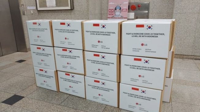 Segera Tiba 50.000 Alat Tes Swab Covid-19 Sumbangan dari LG