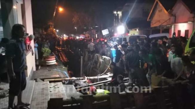 Buruh Proyek Perumda Tugu Tirta Malang Tewas Tertimbun Tanah