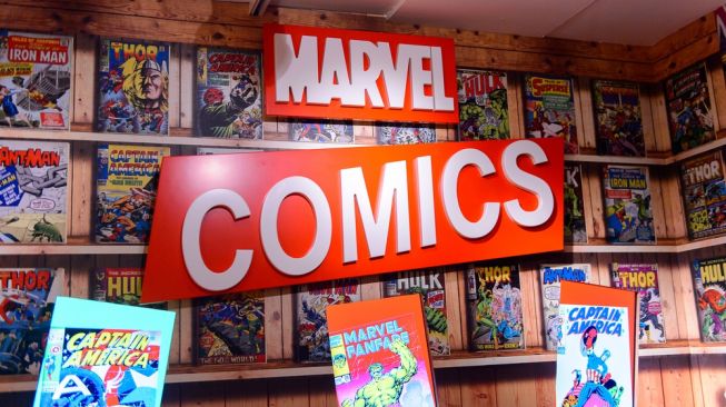 Ilustrasi komik-komiki dari Marvel Comics. [Shutterstock]
