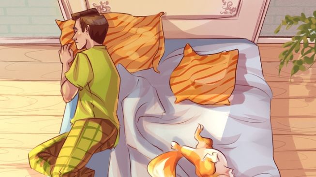 Posisi Tidur Pembawa Rezeki Menurut Feng Shui dan Islam