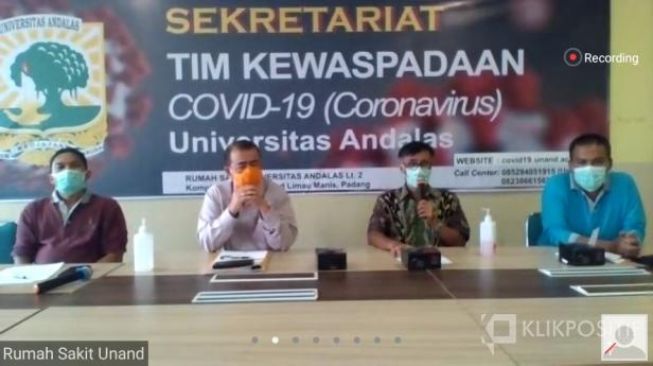 Jumat Depan, Rumah Sakit Unand Jadi RS Rujukan Covid-19 di Sumbar