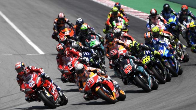 Para Pebalap MotoGP Jajal Sirkuit Portimao Hari  Ini 