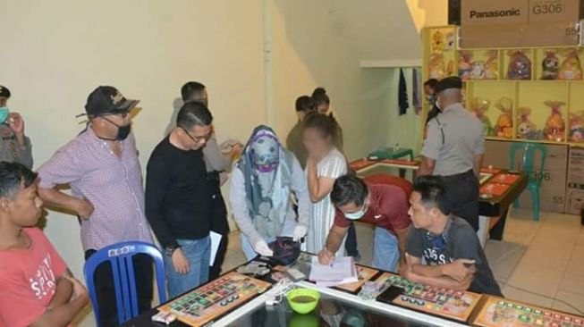 Gelar Operasi Pekat, Polda Jambi Gerebek Ruko Diduga Permainan Judi Tangkas