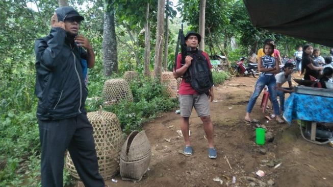 Saat Wabah Corona, Polisi Gerebek Sabung Ayam di Karangasem