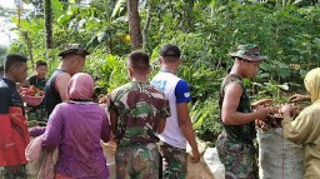 TMMD 107 Kodim Kudus Dongkrak Hasil Bumi