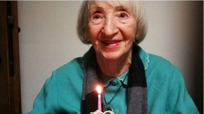 Nonna Linna atau Nenek Italica Grondoca, penyintas Covid-19 dari Italia [AS.com].