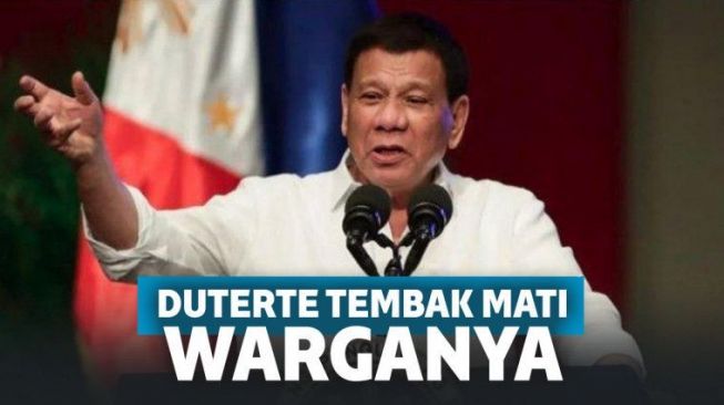 Duterte Benar-benar Tembak Mati Warga yang Langgar Lockdown