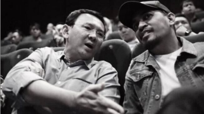 Basuki Tjahaja Purnama alias Ahok mengunggah foto kebersamaannya dengan Glenn Fredly. [Instagram]