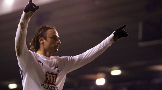 Mantan striker Tottenham Hotspur, Dimitar Berbatov. [JOHN D MCHUGH / AFP]