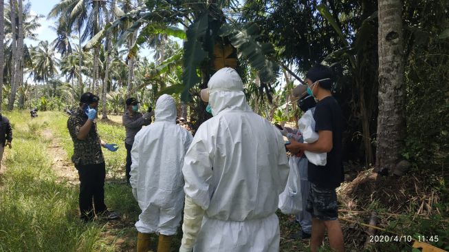 Jenazah pasien corona di Minut, tertahan lebih dari 2 jam di depan kubur
